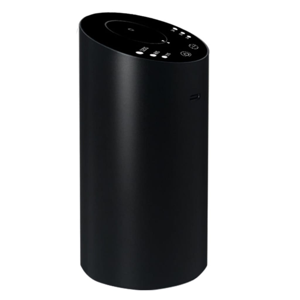 car fragrance diffuser black color front view